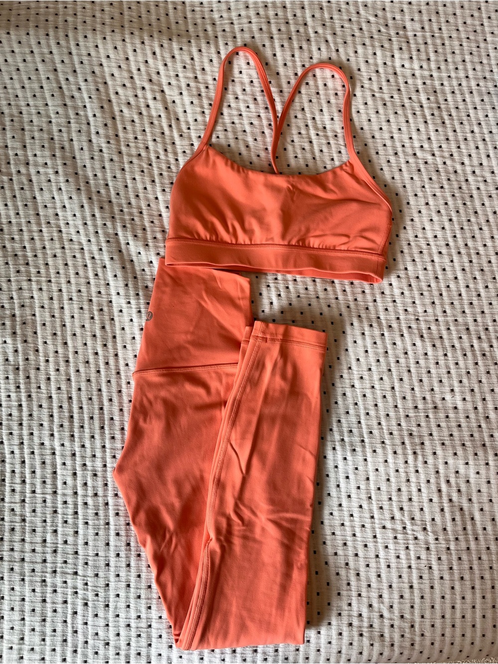 Lululemon align matching set - Coral Orange